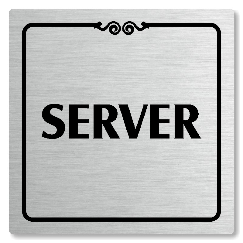 Server, 118x118mm, stříbrná, Texas